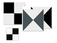 Alu Dibond plaque de scanner laser et de drone RSL401-200, RSL401 et RSL402