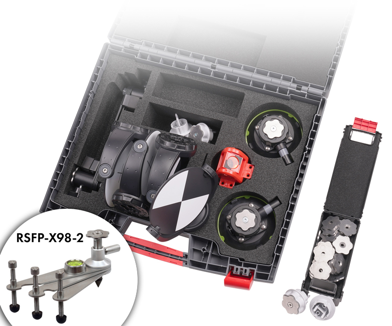 Laser Scanner Targets Suitcase Set KS2420/422M-3